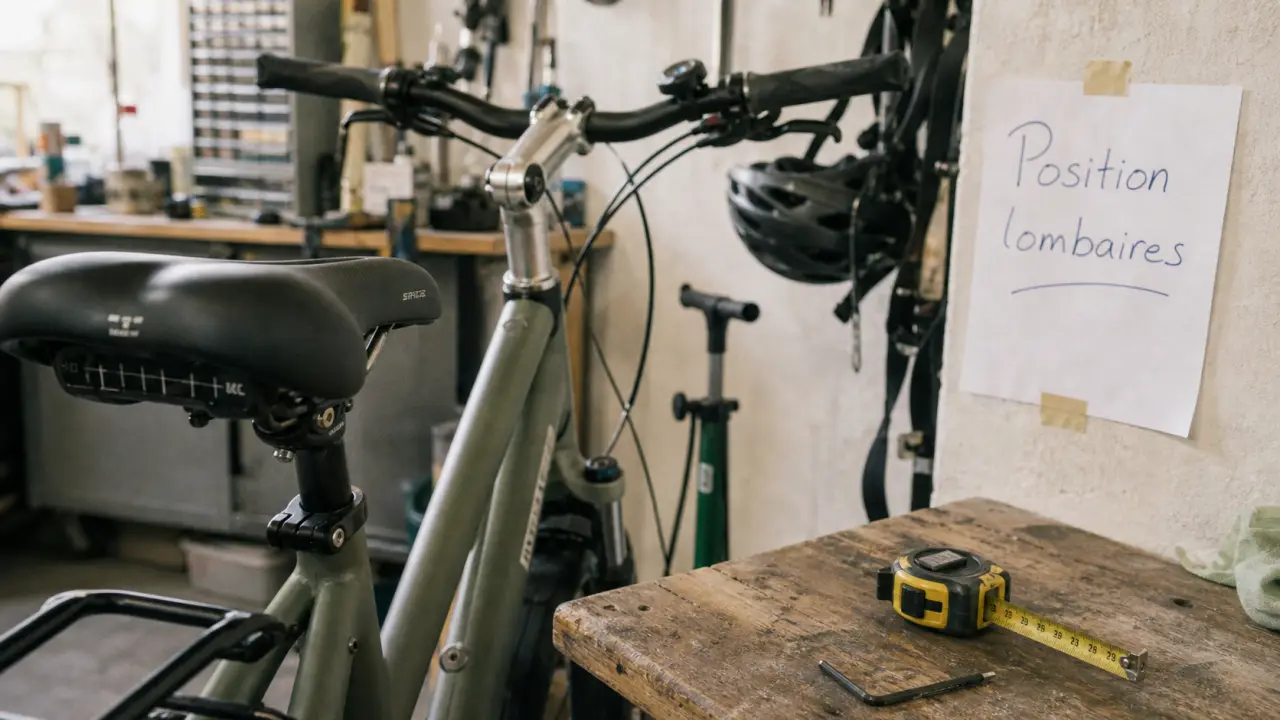 Vélo idéal pour mal de dos : réglages confort du dos