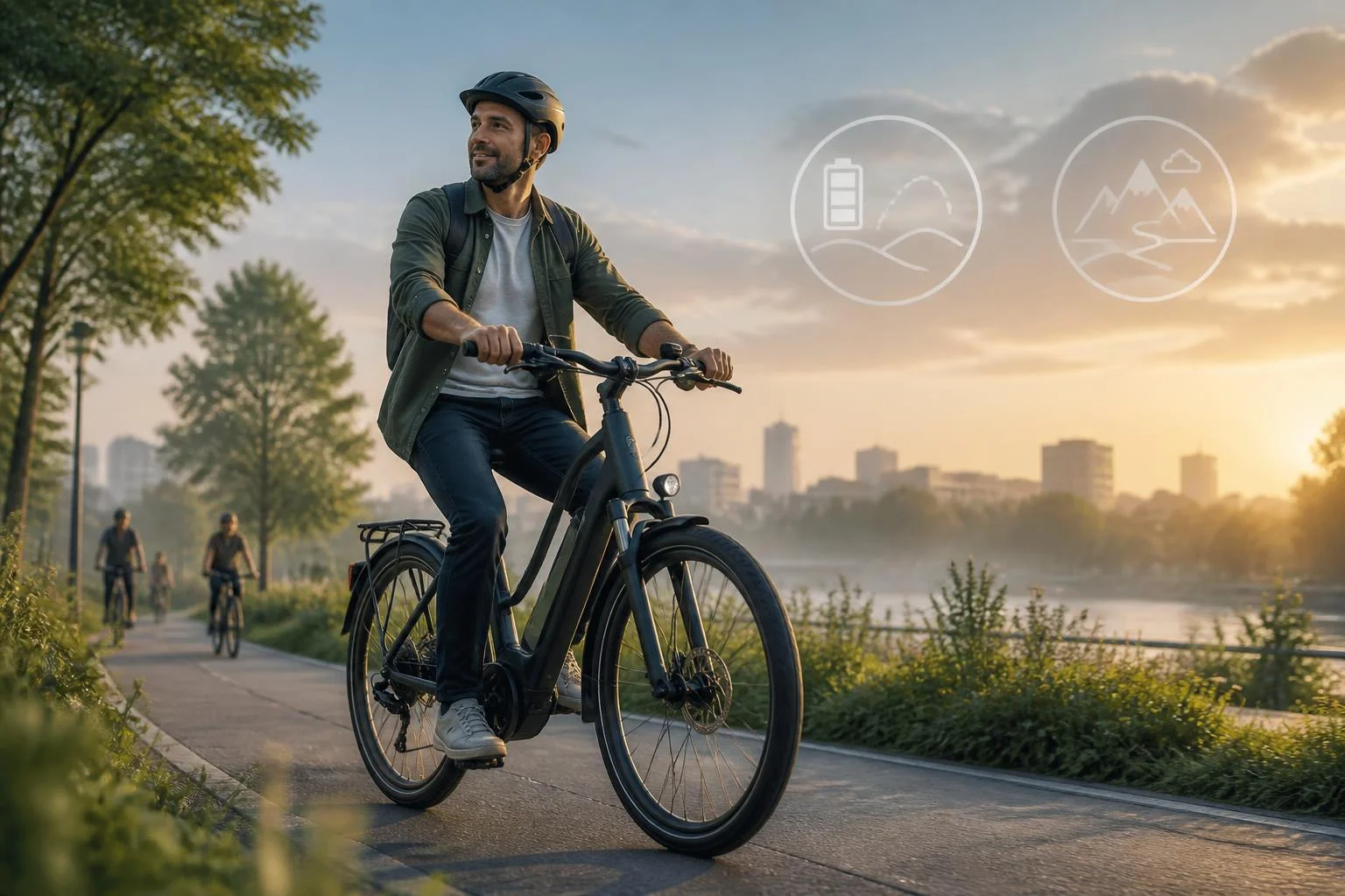Quel VTC électrique pour 30 km/jour ? Autonomie, moteur central
