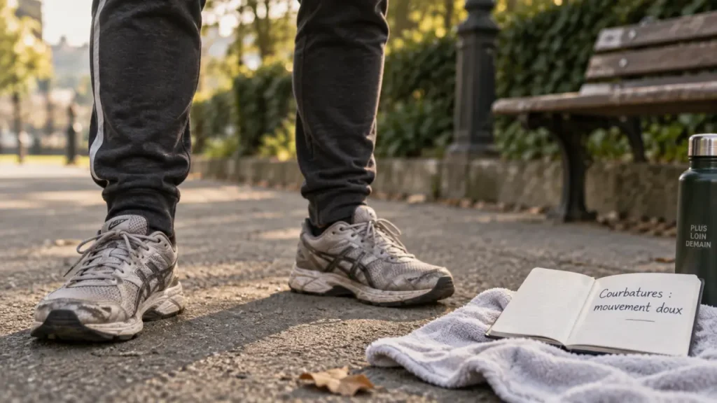 Courbatures aux jambes : bouger doucement aide à récupérer