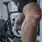 Douleurs genoux vélo : rotule sur home trainer, selle mal réglée