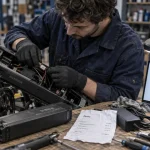 Réparation vélo électrique à Nantes : devis et technicien en atelier