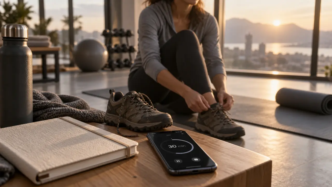 Sport et anxiété : 30 minutes pour calmer le corps, minuterie